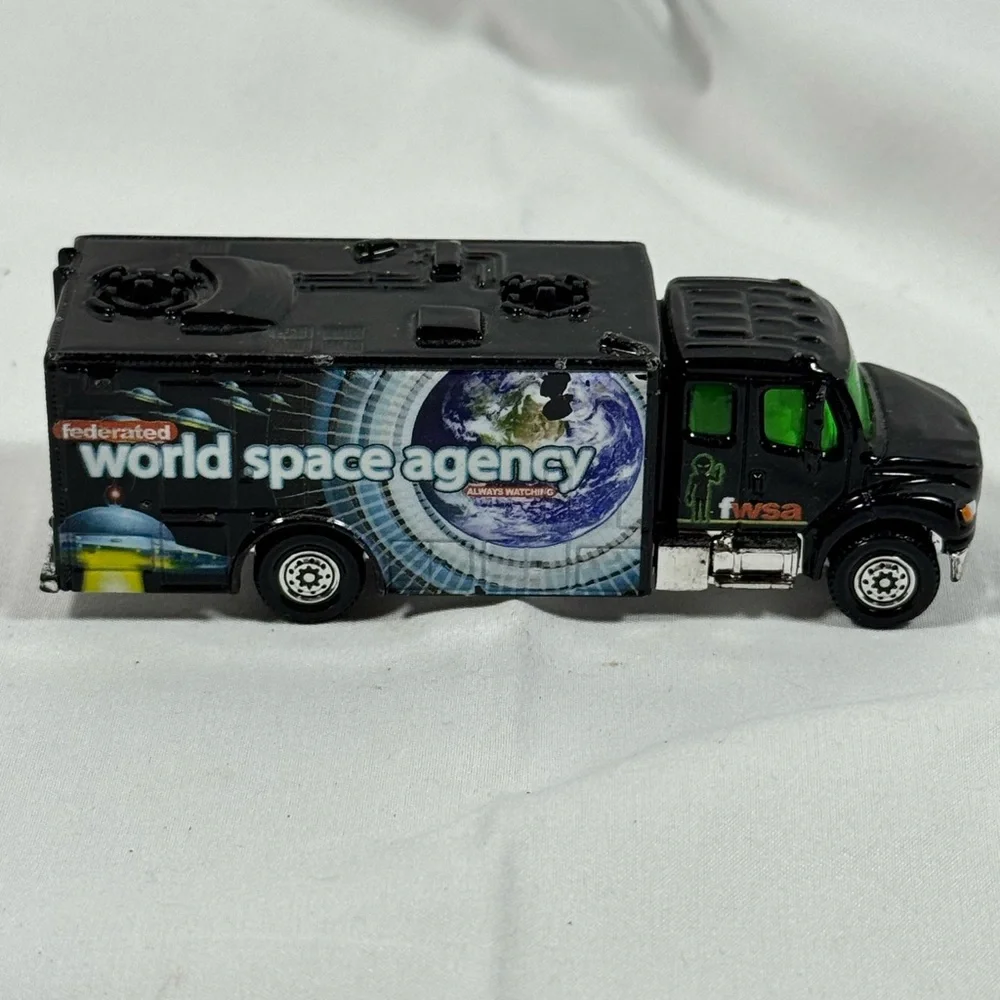 World Space Agency Toy‎ Truck - Black and Green